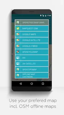 MAPinr - KML/KMZ/OFFLINE android App screenshot 3